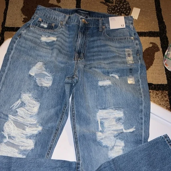 Aeropostale Mom jeans 12 - Picture 6 of 6